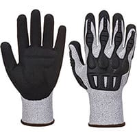 Portwest A723 TPV Impact Cut Glove Grey & Black XXL