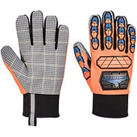 Portwest A726 Aqua-Seal Glove Orange & Blue XL