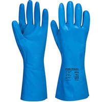 Portwest A814 Food-Approved Nitrile Gauntlet Blue XL