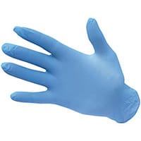 Portwest A925 Pack of 100 Nitrile Disposable Gloves Blue Large