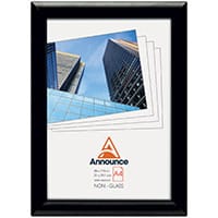Announce Snap Frame A4 Black AA06222
