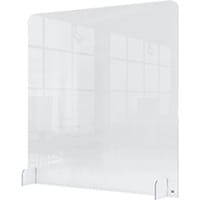 Nobo Clear Acrylic Protective Counter Partition Screen 700x850mm
