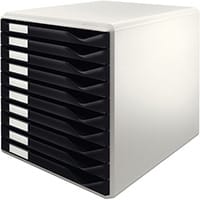 Leitz Form Set 10 Drawers A4 Black