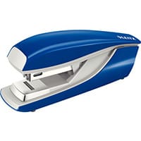 Leitz New NeXXt Metal Flat Clinch Office Stapler 3mm Blue