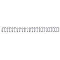 GBC WireBind Binding Wires 3:1 Wire No8 A5 Silver Pack of 250