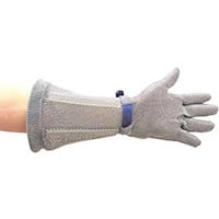 Portwest AC10 Chainmail Gauntlet 45cm Silver Medium