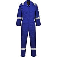 Portwest AF73 Araflame Silver Coverall Royal Size 50