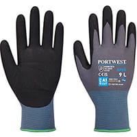 Portwest AP65 NPR Pro Nitrile Foam Glove Black & Grey XXL