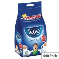 Tetley One Cup Tea Bags High Quality Pack 440