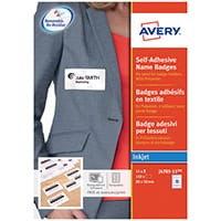 Avery Self-Adhesive Name Badges 80x50mm Pack of 150 J4785-15