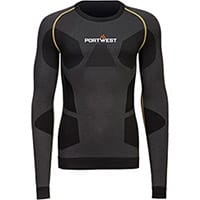 Portwest B173 Dynamic Air Baselayer Top Charcoal XL