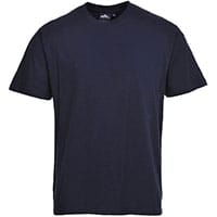 Portwest B195 Turin Premium T-Shirt Navy Size 5XL Regular Fit