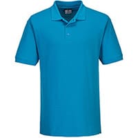 Portwest B210 Naples Polo Shirt Aqua Medium