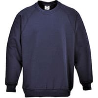 Portwest B300 Roma Sweatshirt Navy Medium