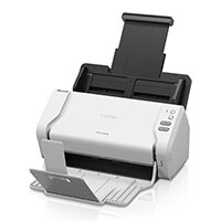Brother ADS-2200 Desktop A4 Document Scanner, Scan SpeeDS Up To 35PPM, Colour, Duplexing, USB, Windows ; Mac And Linux Compatible