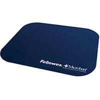 Fellowes Mouse Pad Microban Antibacterial Protection Navy 5933805