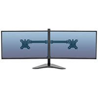 Fellowes Pro Series Free Standing Dual Horizontal Monitor Arm 8043701