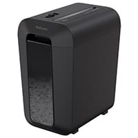 Fellowes Powershred LX65 Cross-Cut Shredder P-4 Black 4400601