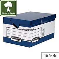 Fellowes Bankers Box System Store Maxi with Ergo Handles Pack of 10 0048901