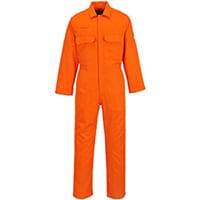Portwest BIZ1 BizWeld Boilersuit Orange Medium (Regular Fit)