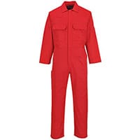 Portwest BIZ1 BizWeld Boilersuit Red Medium (Regular Fit)