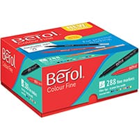 Berol Colour Fine Class Assorted Pack of 288 2057601