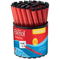 Berol Handwriting Pen Black Pack of 42 2066664
