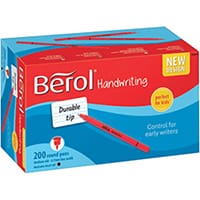 Berol Handwriting Pen Black Pack of 200 2056778