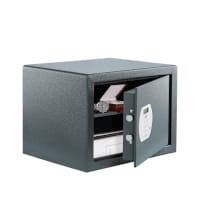 Burg Wachter Pure-Safe PS 130 E FP Large Electronic & Fingerscan Safe - Insurance Rating €1,000 Cash & €10,000 Valuables H320x W440 x D350mm 40.3Ltr