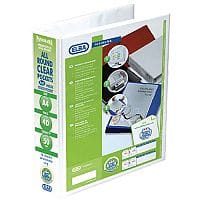 Elba Panorama Presentation Binder A4 4D-Ring 50mm White 400001309