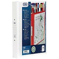 Bantex Vision 2-Ring Binder A4 25mm White 100080889