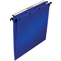 Elba Suspension File PP Foolscap Blue Pack of 25 100330370