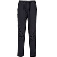 Portwest C072 Surrey Chef Trousers Black Medium