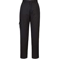 Portwest C099 Women's Combat Trousers Black XL (Regular Fit)