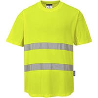 Portwest C394 Hi-Vis Mesh T-Shirt Yellow XXL