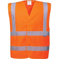 Portwest C470 Hi-Vis Band and Brace Vest Orange XX3X