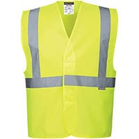 Portwest C472 Hi-Vis 1 Band Vest Yellow SM