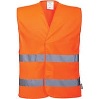 Portwest C474 Hi-Vis 2 Band Vest Orange XX3X