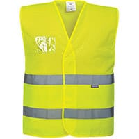 Portwest C494 Hi-Vis Mesh Vest Yellow XX3X
