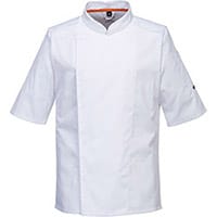 Portwest C738 MeshAir Pro Short Sleeve Jacket White XXL