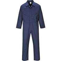 Portwest C813 Zip Boilersuit Navy Large (Regular Fit)