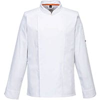 Portwest C846 Stretch Mesh Air Pro Long Sleeve Jacket White Size XXL Regular Fit