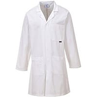 Portwest C851 Cotton Coat White Medium