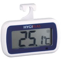 Hygiplas Fridge Freezer Mini Waterproof Thermometer