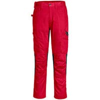 Portwest CD881 WX2 Eco Stretch Trade Trousers Deep Red Size 41 Regular Fit