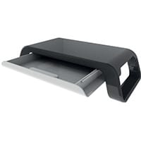 Contour Ergonomics Monitor Stand with Drawer Black CE05539