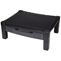 Contour Ergonomics Ergo Monitor Stand with Drawer Black CE77685