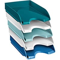 Riviera by CEP Letter Trays Multicoloured Pack of 5 1020050511