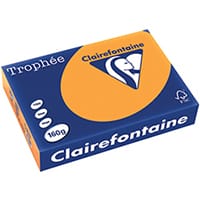 Trophee Card A4 160gm Orange Pack of 250 1042C