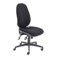Maxi Ergo Chair With Lumbar Pump Black